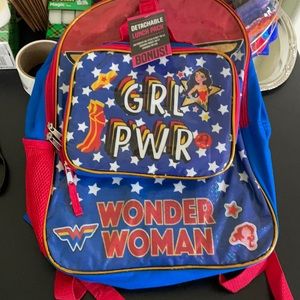 😍😍Wonder Woman backpack 😻😻😻